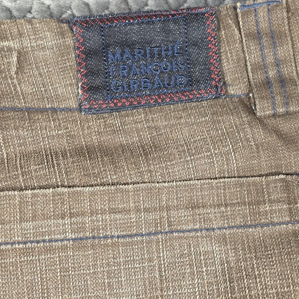 Vintage Y2K Marithe Francois Girbaud Shuttle Tape Cargo Pants Mens 36x34 Brown